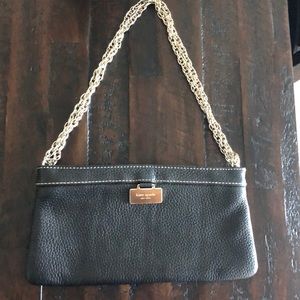 Kate Spade Black Pebble Leather Small Purse